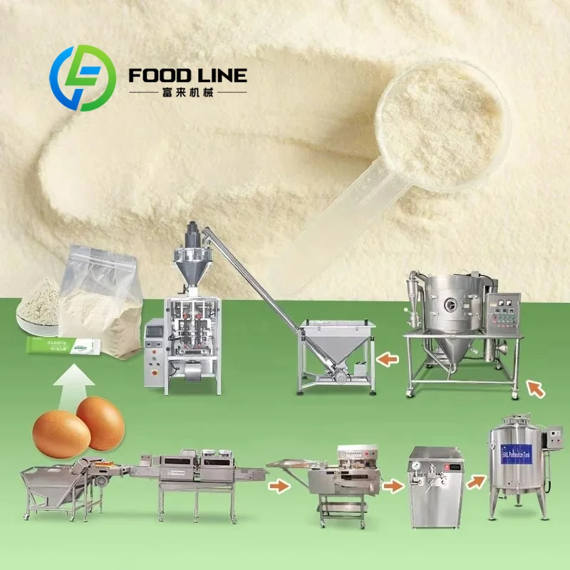 Food Protein Snacks - Complete Machine Manufacturing Line for Egg