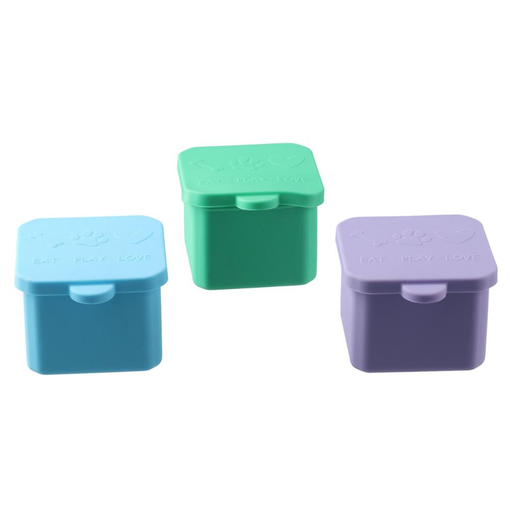 Food Snacks That Are Green - 1/3pcs Serviceable Silicone Food Distribution Box