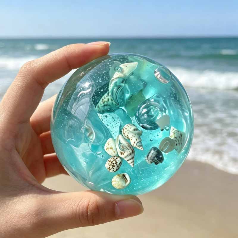 Spicy Food Snacks - Blue Maltose Sea Squishy Fidget Toy