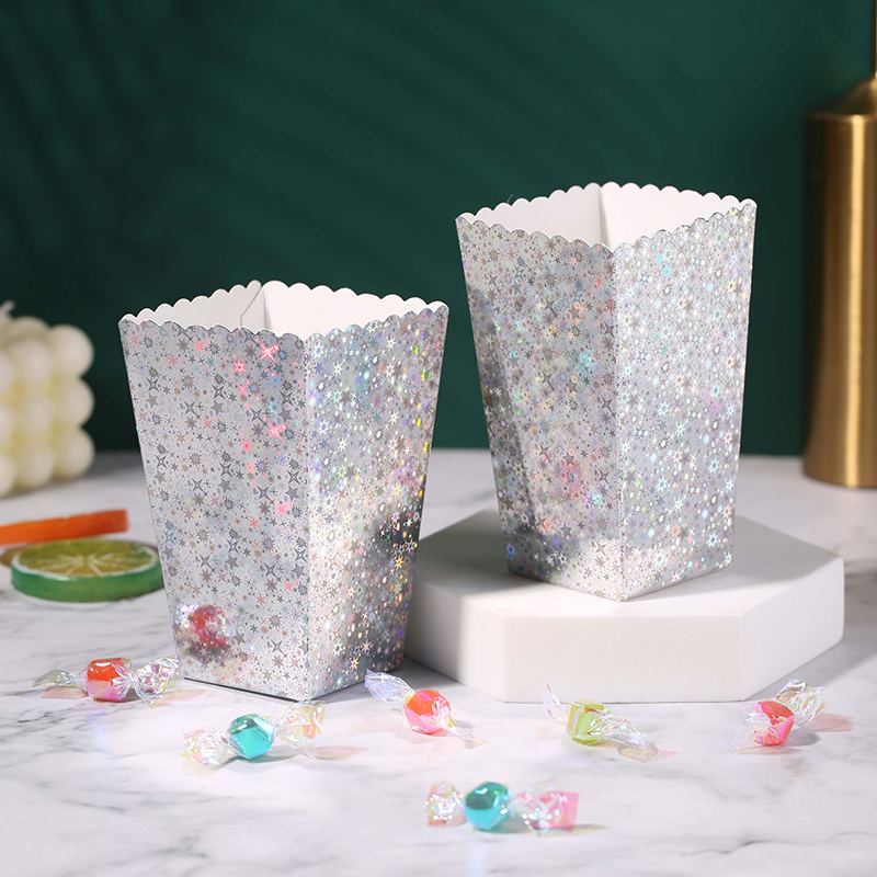 Food Snacks For School - 25/50cs Cartoon Paper Candy Gift Popcorn