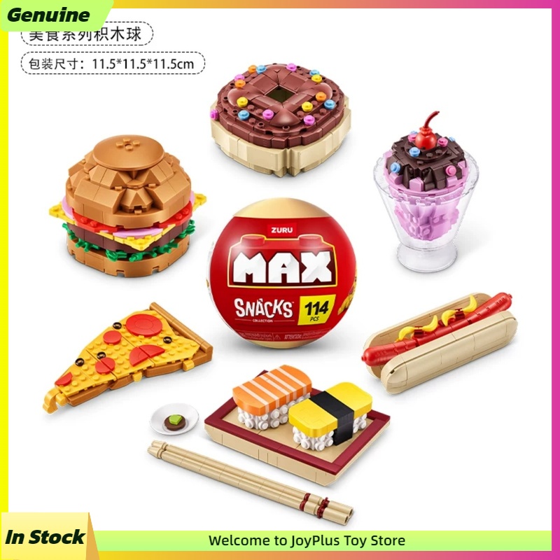 Food Snacks Items - ZURU MAX Snacks Blind Box Building