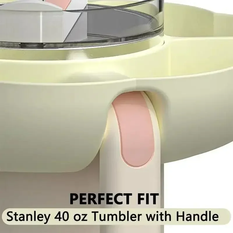 Food Platter Snacks - Silicone Snack Platter for Stanley 40oz