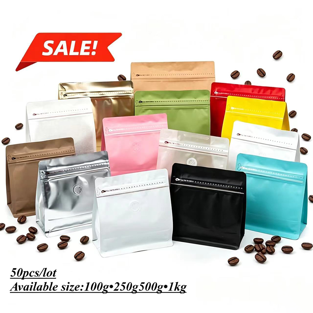 Food Snacks For School - 50pcs Matte Black Mylar Aluminium Foil