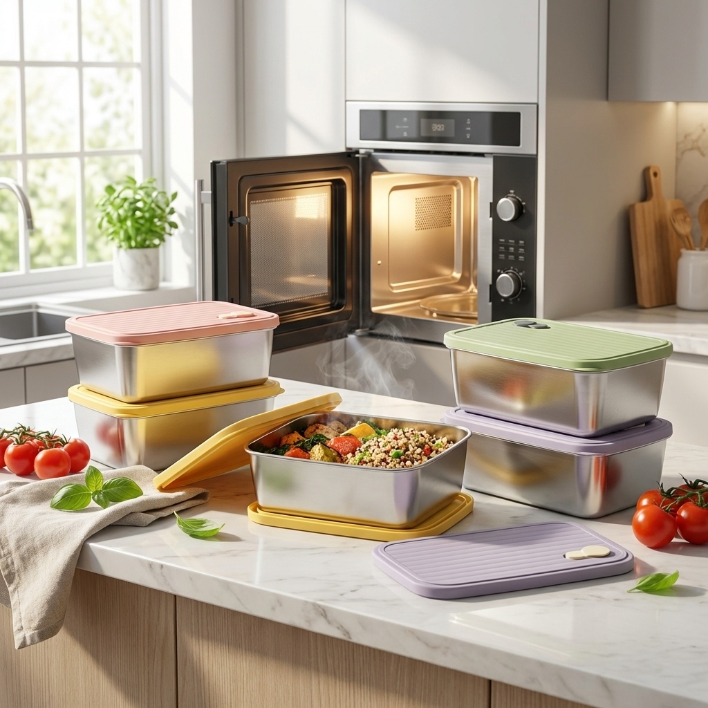 Food Xxl - Large Capacity Food Container With Lid
