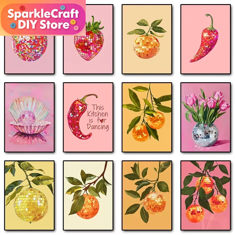 Fruit Roll Up - 5D Diamond Painting Retro Trendy Fruit