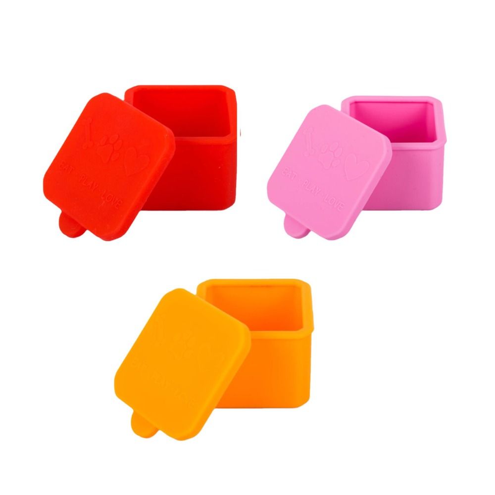 Food Snacks That Are Green - 1/3pcs Serviceable Silicone Food Distribution Box