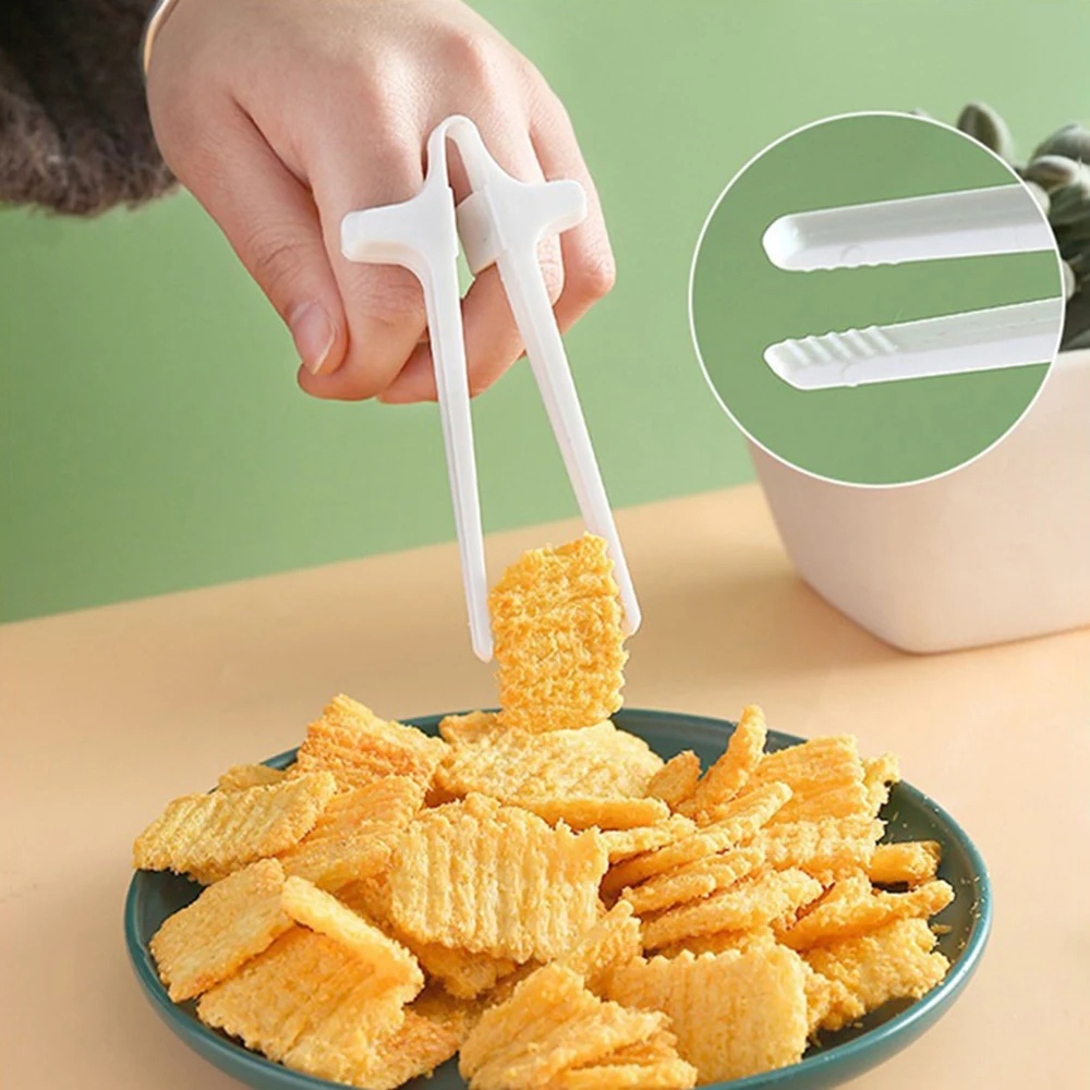 Snacks Food Video - 1PC Lazy Fingers Chopsticks - Hands-Free