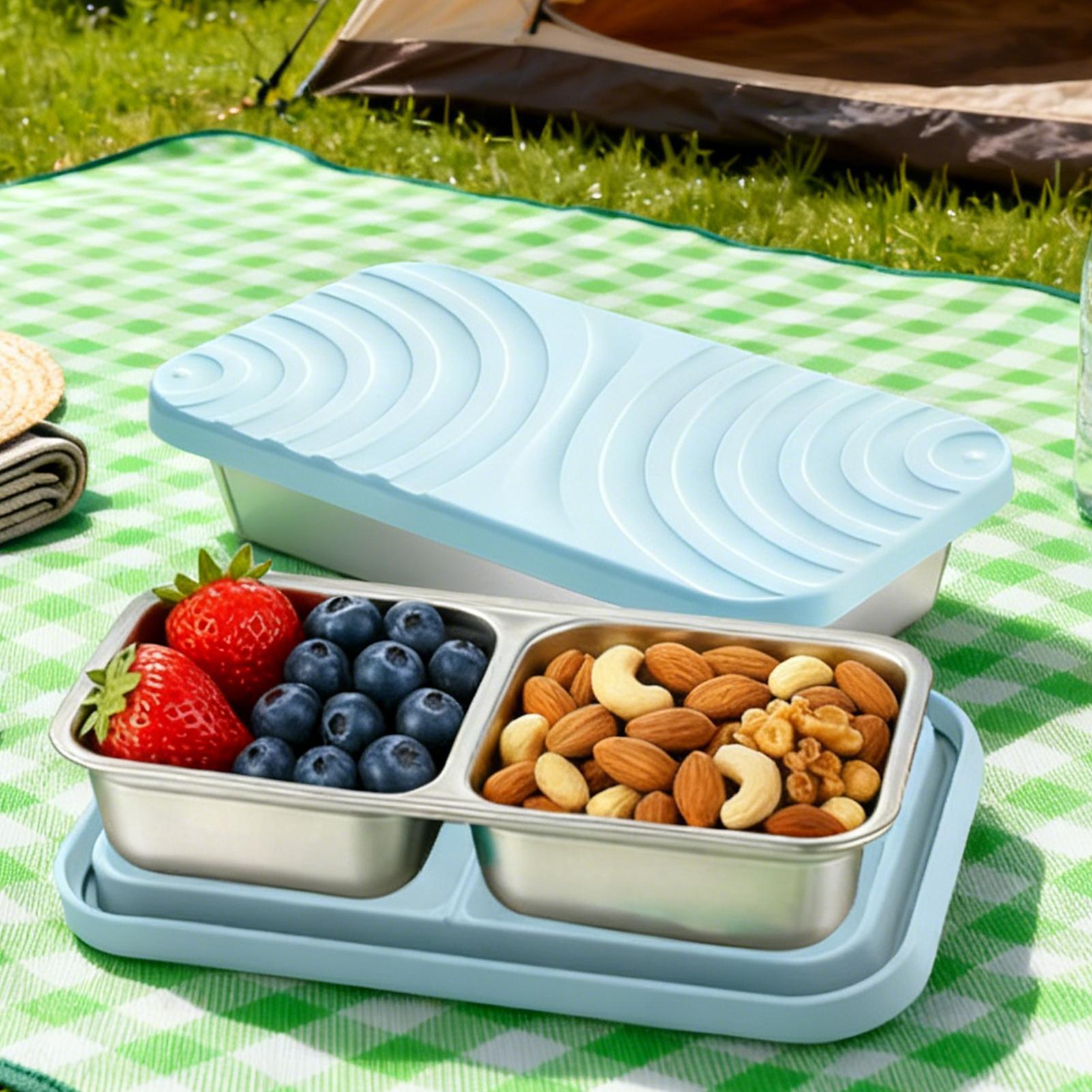 Stainless Steel Snack Containe - огляд і ціна Food Snacks For School