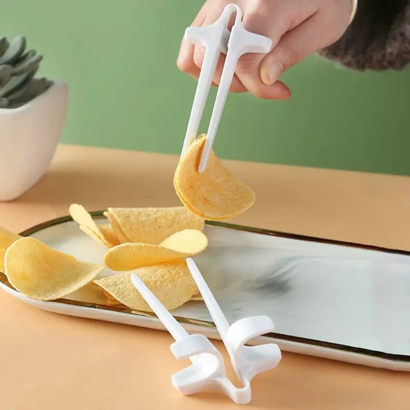 1PC Lazy Finger Food Clips Mul - огляд і ціна Snacks Food Video
