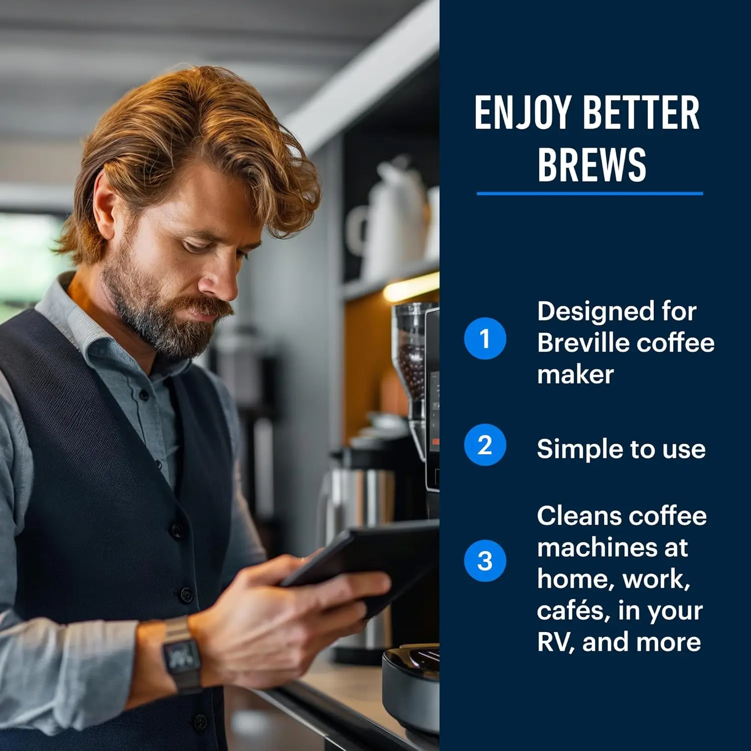 50/10piece Espresso Machine Cl - огляд і ціна Breville Espresso Barista Express
