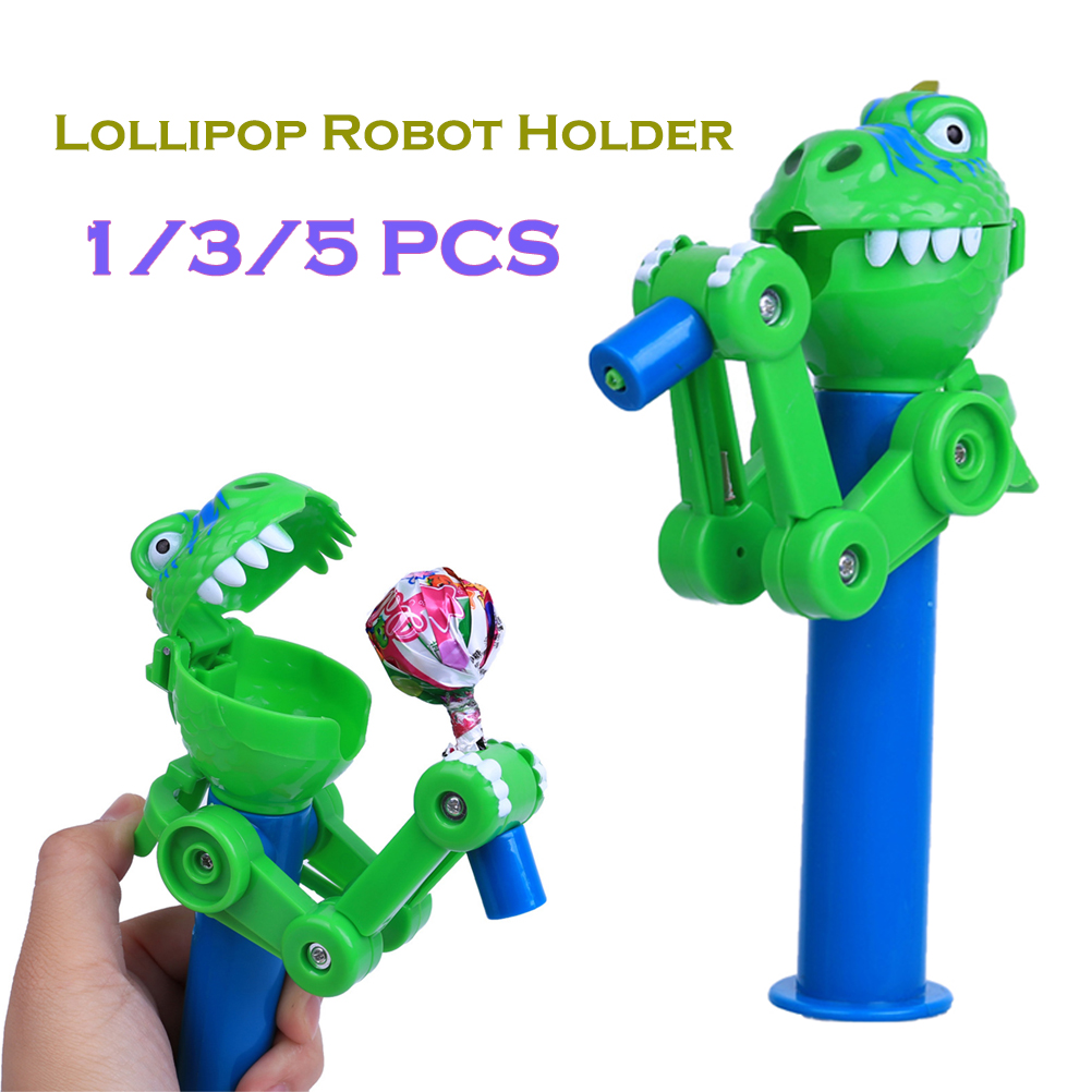 1/3/5PCS Dinosaur Lollipop Rob - огляд і ціна Spicy Food Snacks