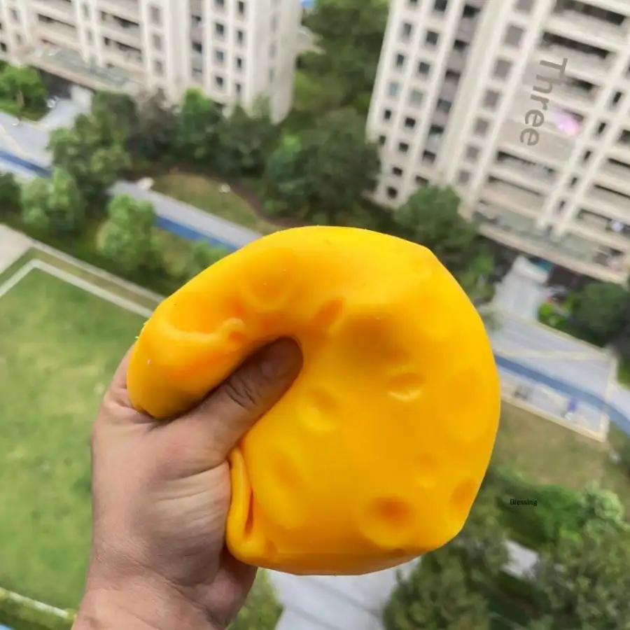 New 10cm Extra Large Cheese Sq - огляд і ціна Food Xxl
