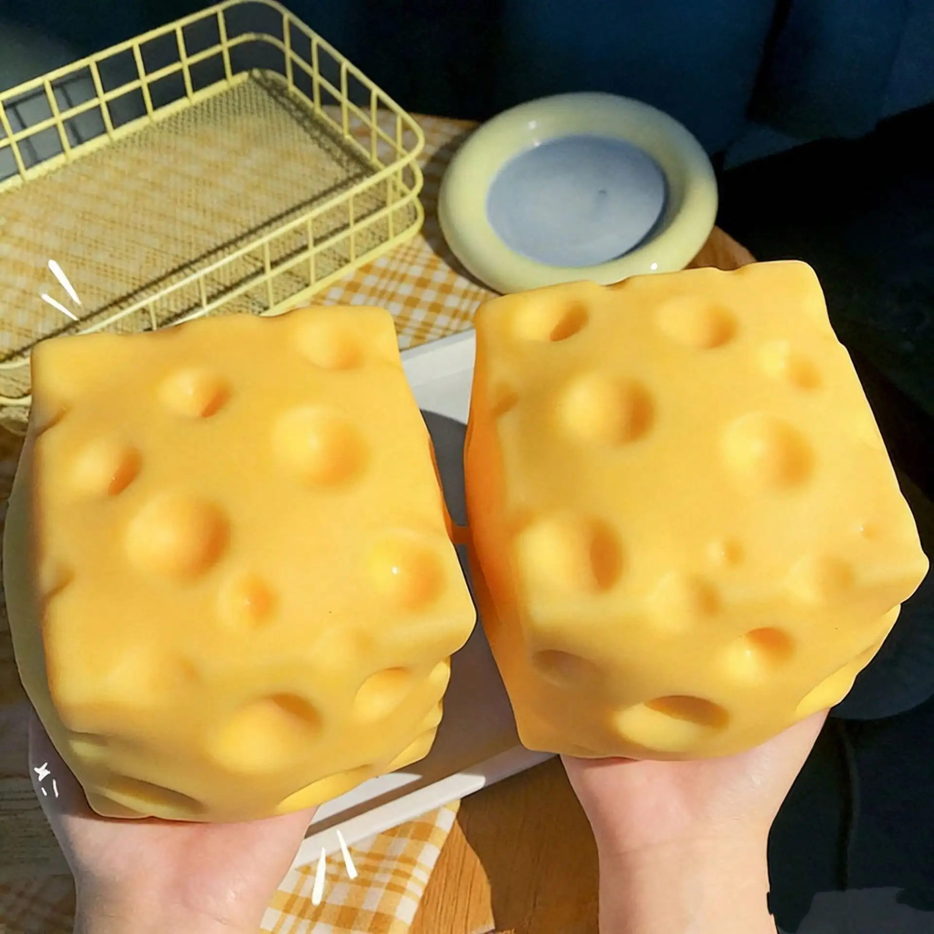 New 10cm Extra Large Cheese Sq - огляд і ціна Food Xxl
