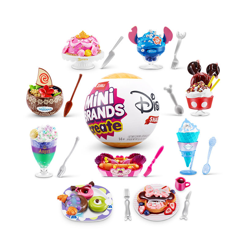 Zuru Mini Brands Create Disney - огляд і ціна Food Good Snacks