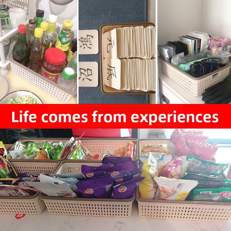 Plastic Wicker Style Storage B - огляд і ціна Food Snacks Items