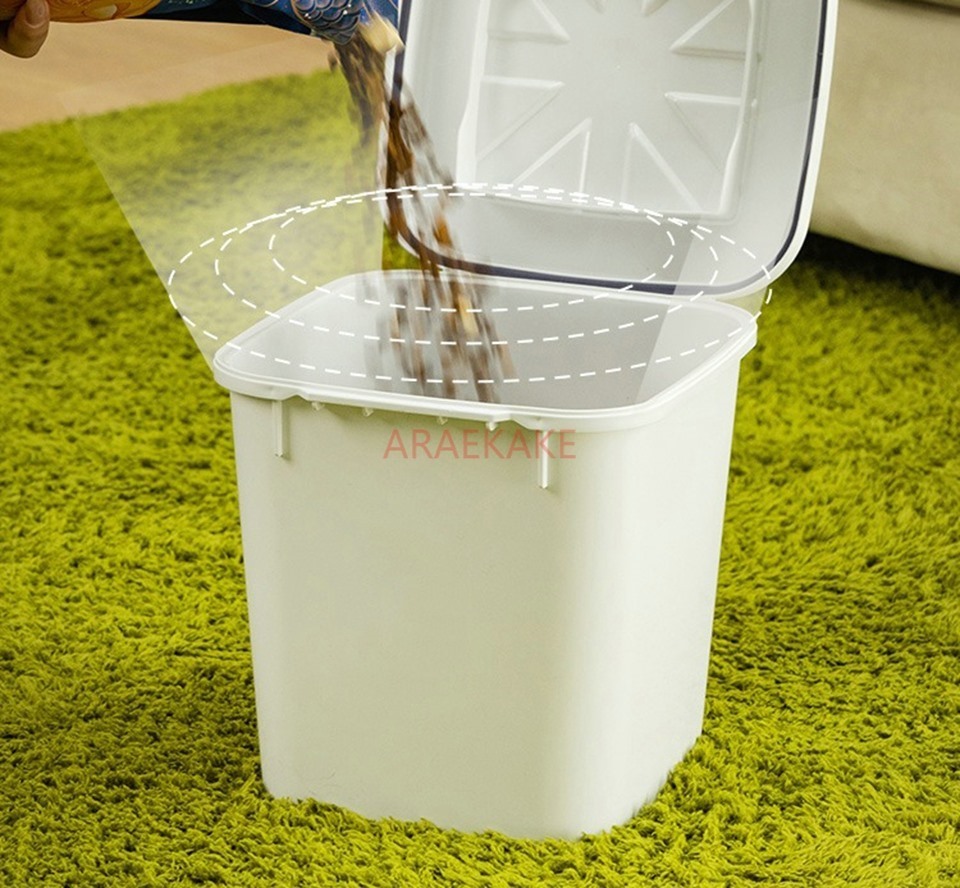 Cat food bucket, dog food stor - огляд і ціна Food Snacks Items