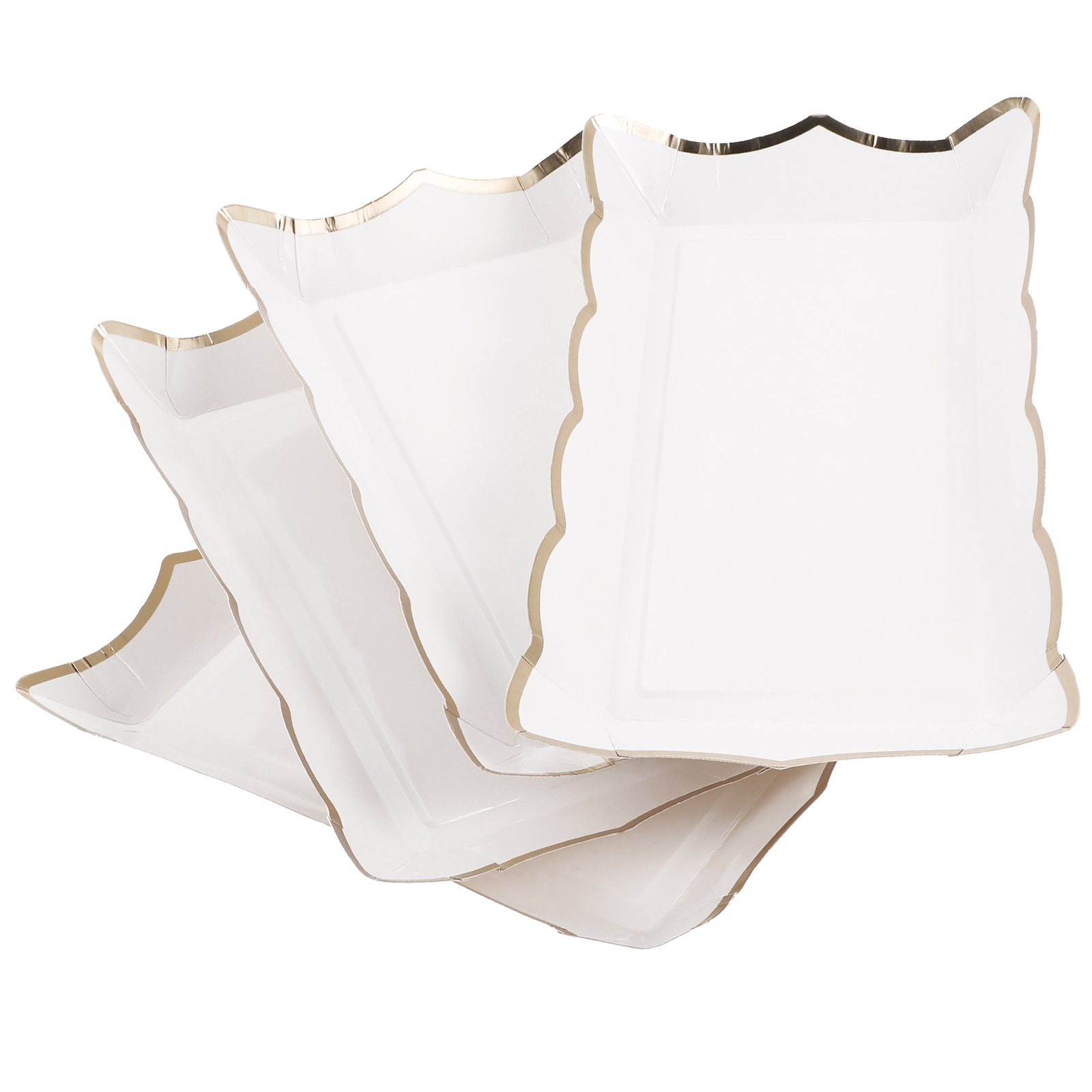 4pcs Disposable Serve Tray Foo - огляд і ціна Food Platter Snacks