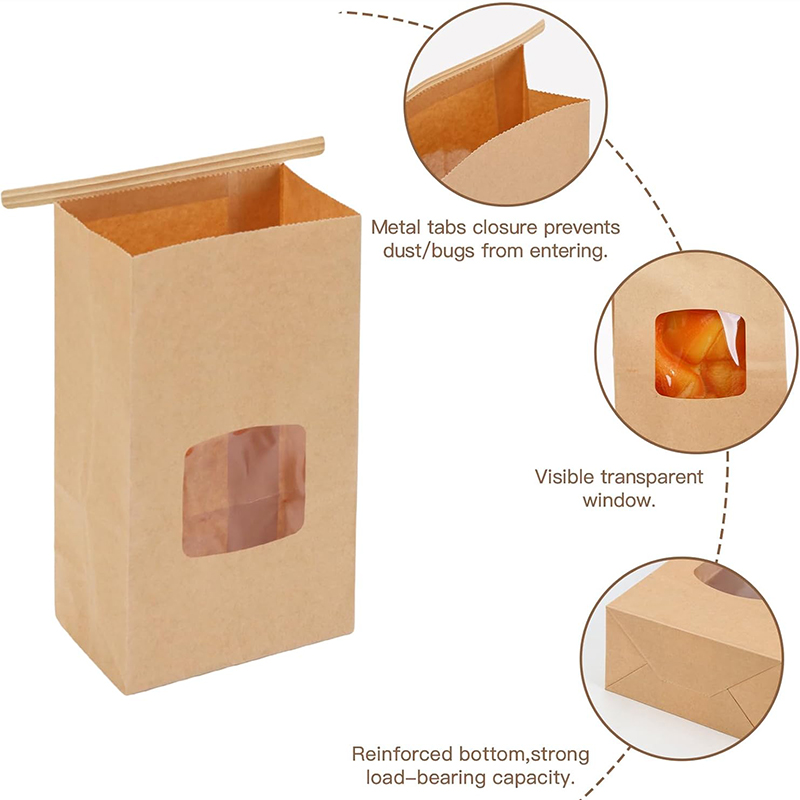 10Pcs Bakery Bags, Window Seal - огляд і ціна Food Snacks For School