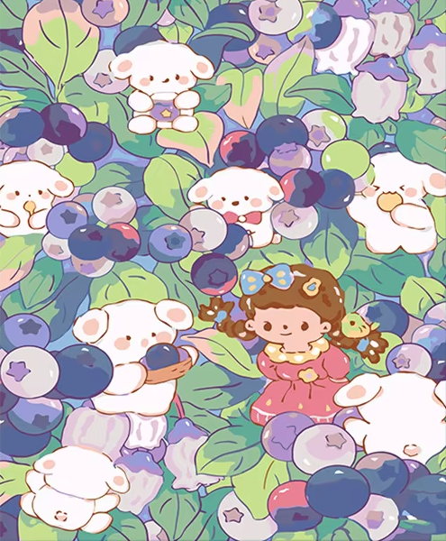 DIY Kawaii Style Diamond Paint - огляд і ціна Fruit Roll Up