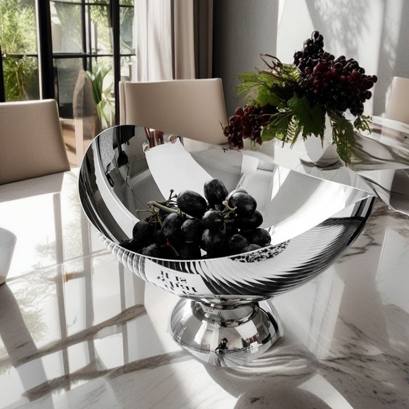 Vintage Embossed Silver Tray S - огляд і ціна Food Platter Snacks