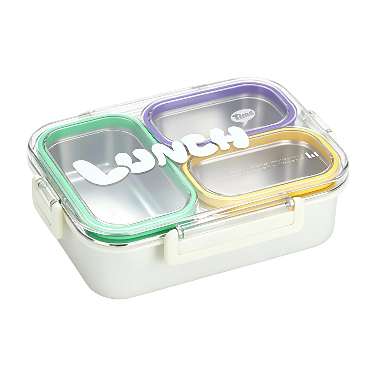 Stainless Steel Lunch Box Divi - огляд і ціна Food Snacks For School