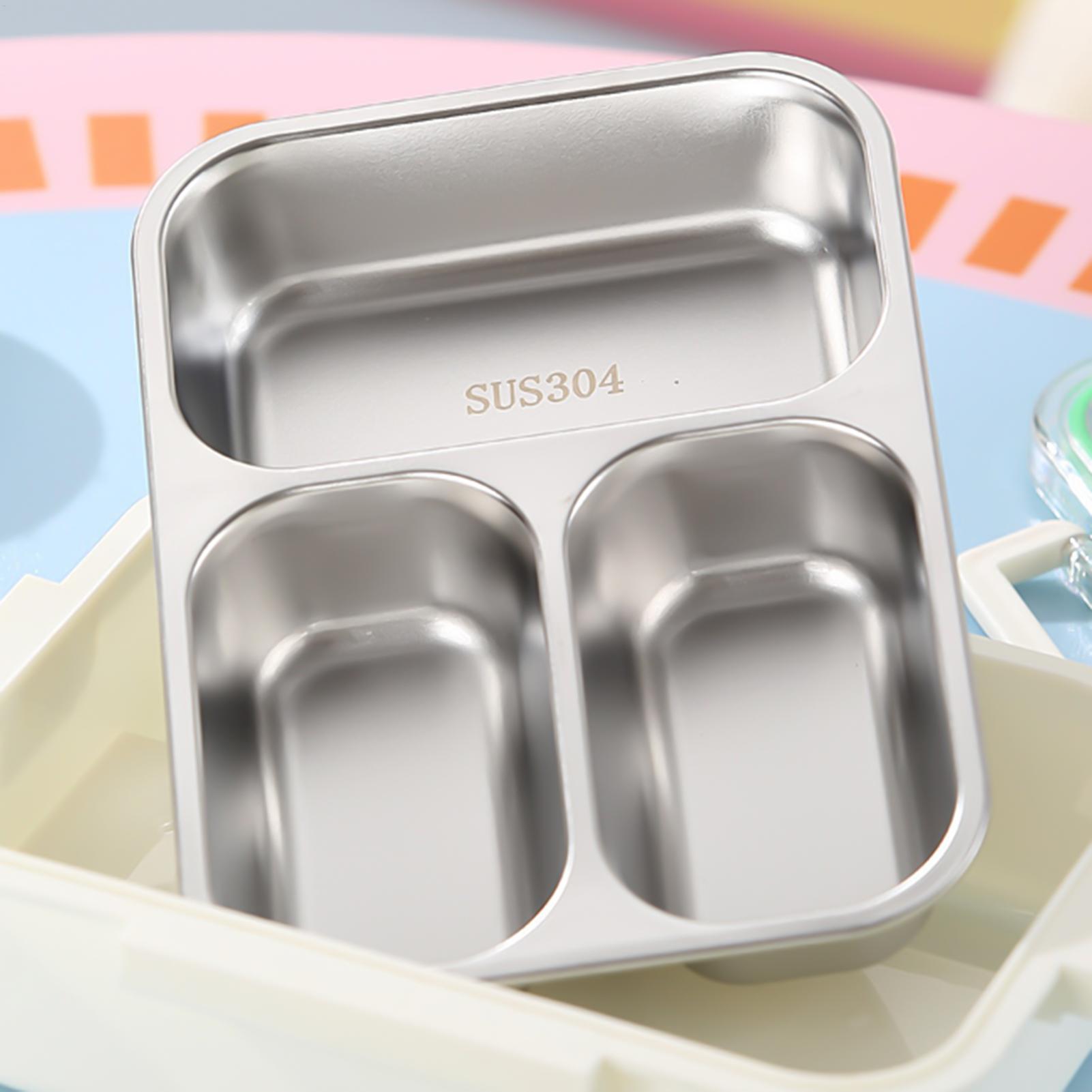 Stainless Steel Lunch Box Divi - огляд і ціна Food Snacks For School