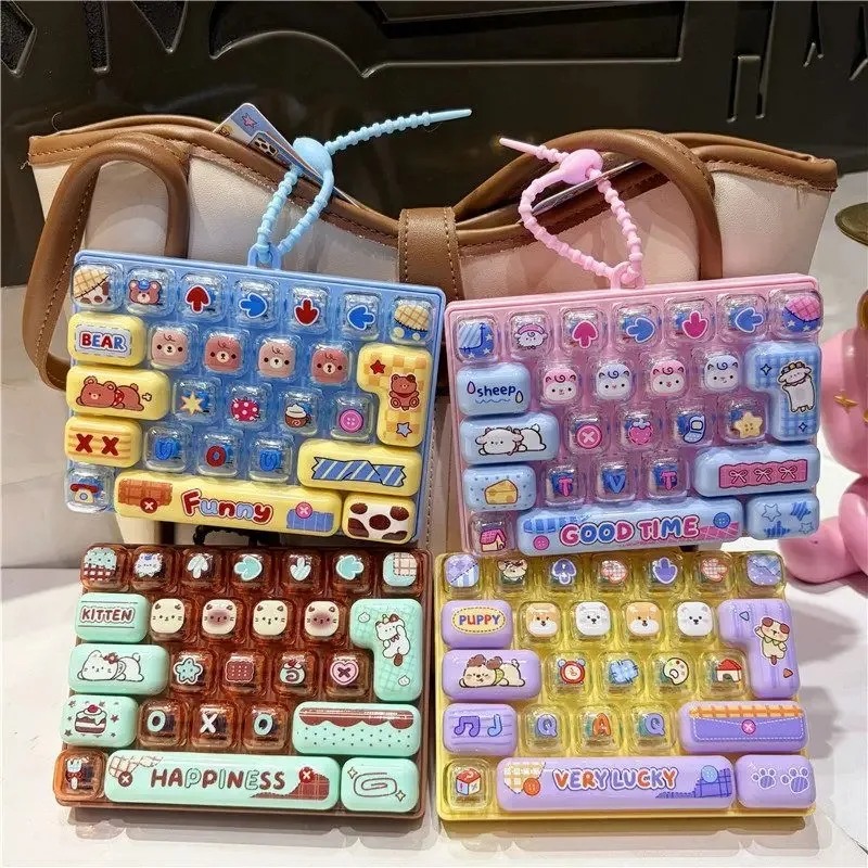 ~~Candy Color Keycap Keychain  - огляд і ціна Spicy Food Snacks