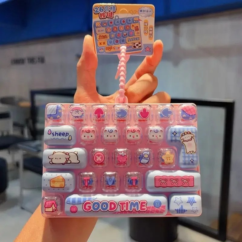 ~~Candy Color Keycap Keychain  - огляд і ціна Spicy Food Snacks