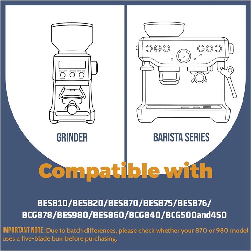 A56T-3X Grinder Burr Blade For - огляд і ціна Breville Espresso Barista Express