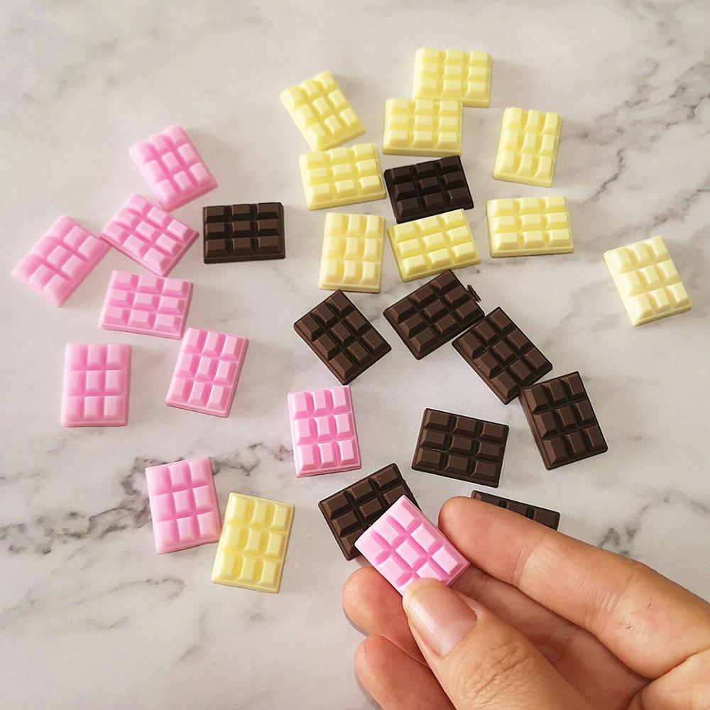 10pcs 23*16mm Mix Chocolate Po - огляд і ціна Food Like Snacks