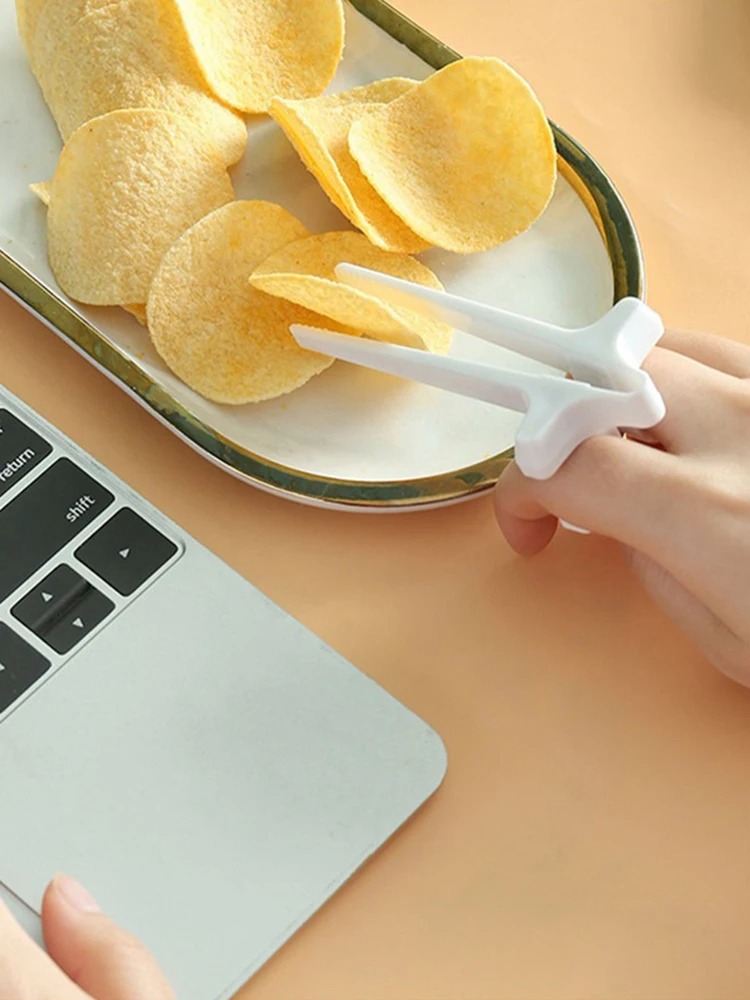 1PC Lazy Fingers Chopsticks Pl - огляд і ціна Snacks Food Video