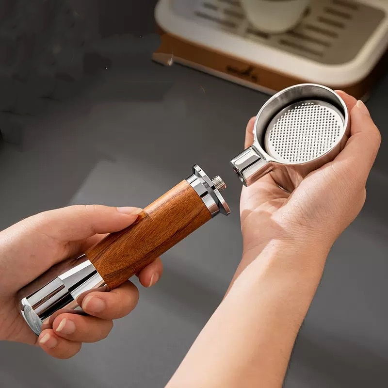 54mm 3-Ears Bottomless Portafi - огляд і ціна Breville Espresso Barista Express