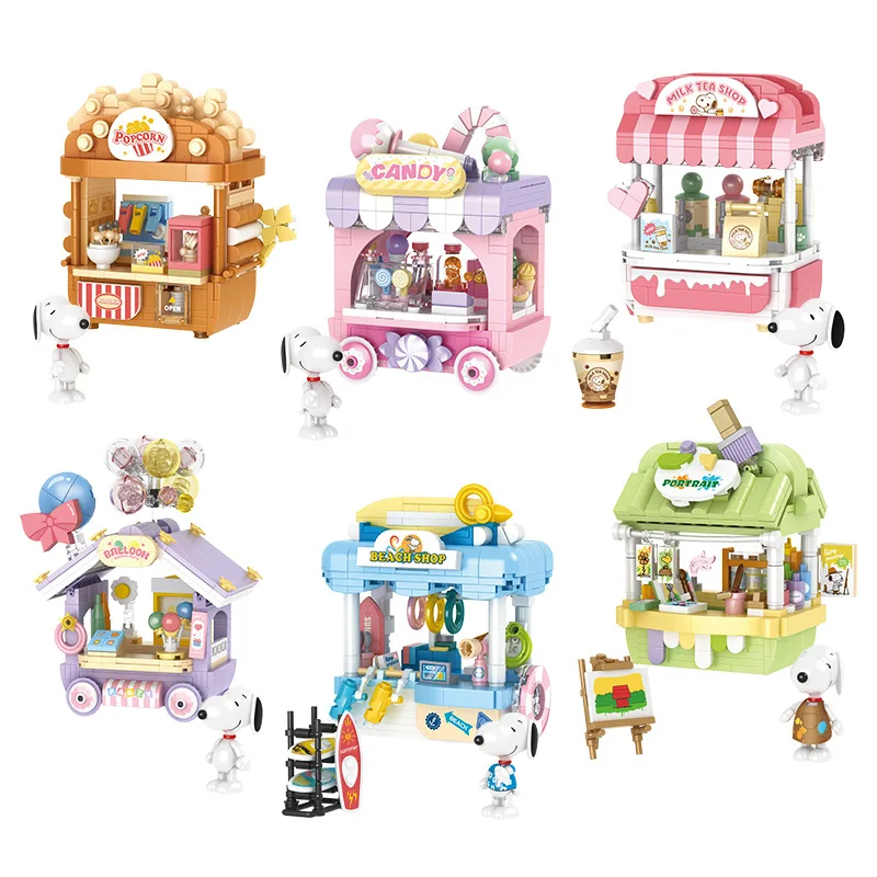 Snoopy Store Building Blocks S - огляд і ціна Spicy Food Snacks
