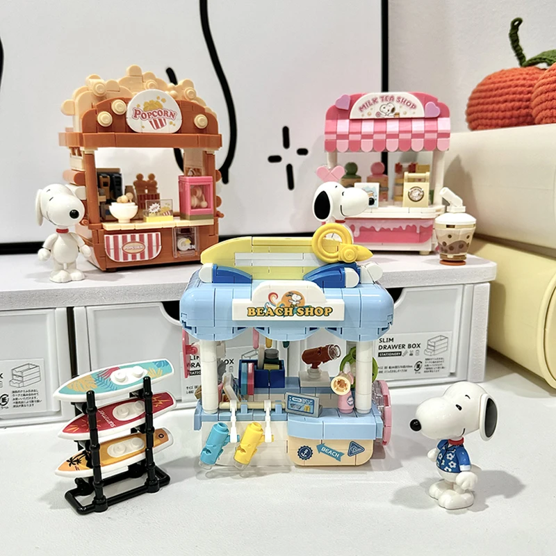 Snoopy Store Building Blocks S - огляд і ціна Spicy Food Snacks