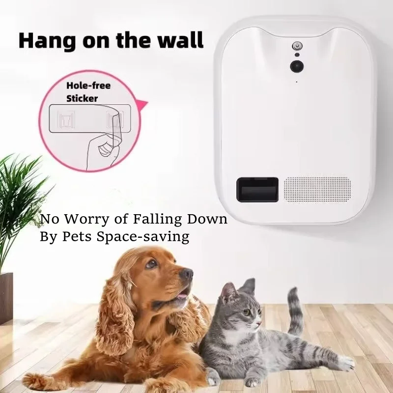 Smart Pet Feeding Camera, APP  - огляд і ціна Snacks Food Video