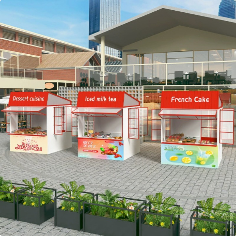 Outdoor scenic mobile display  - огляд і ціна Food Good Snacks