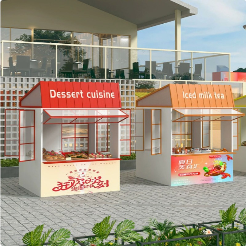Outdoor scenic mobile display  - огляд і ціна Food Good Snacks