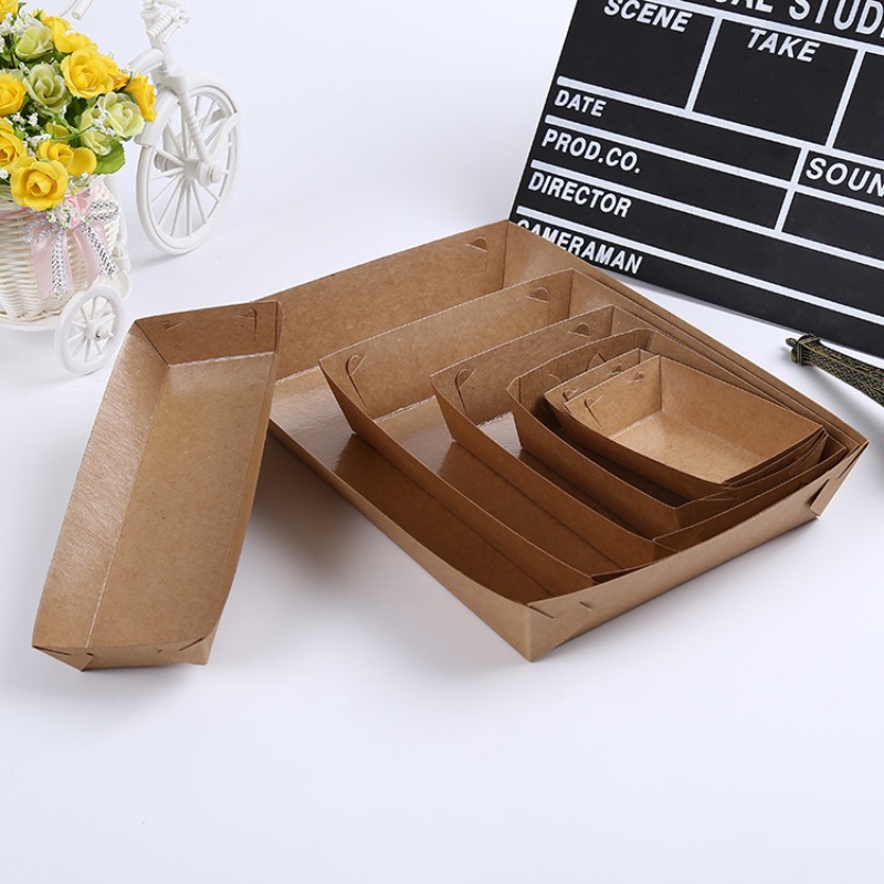 10/30/50pcs Kraft Paper Dispos - огляд і ціна Food Snacks For School