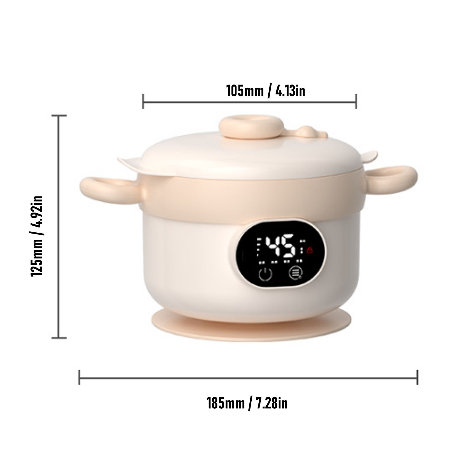Food Warmer Bowl Electric Lunc - огляд і ціна Food Xxl