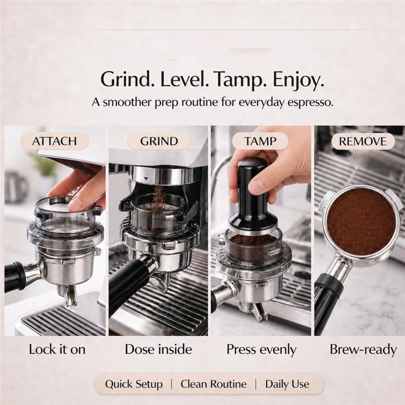 Promotion!Twist-Lock Portafilt - огляд і ціна Breville Espresso Barista Express
