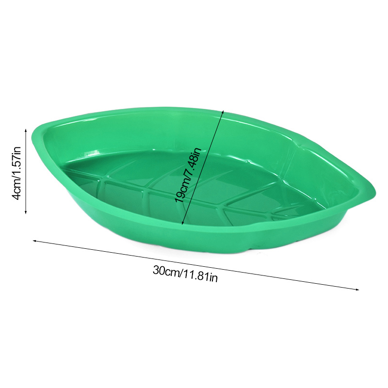 6Pcs Green Palm Leaf Plate Sna - огляд і ціна Food Snacks That Are Green