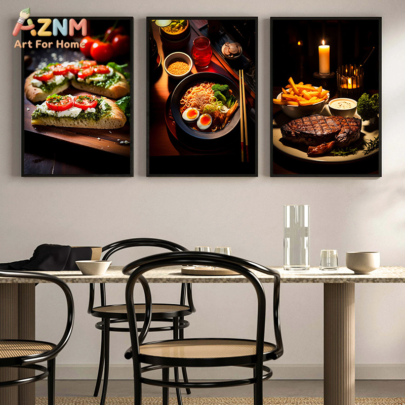 AZNM Gourmet Food Canvas Poste - огляд і ціна Food Platter Snacks