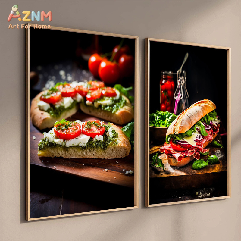 AZNM Gourmet Food Canvas Poste - огляд і ціна Food Platter Snacks