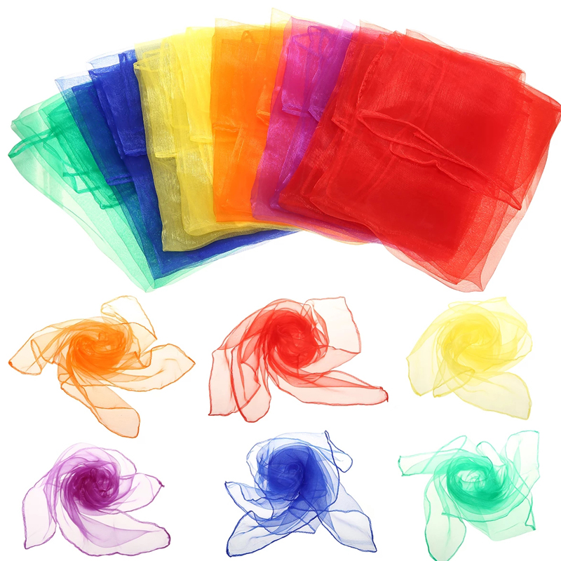 6PCS Candy Color Square Dance  - огляд і ціна Spicy Food Snacks