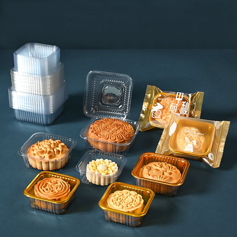 100pcs Mooncake Plastic Tray P - огляд і ціна Food Like Snacks