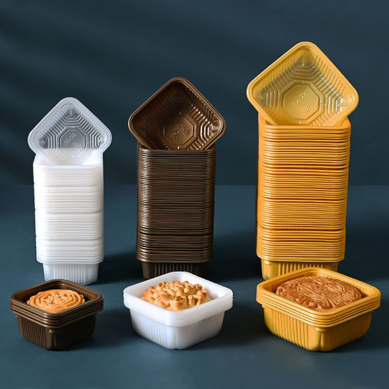 100pcs Mooncake Plastic Tray P - огляд і ціна Food Like Snacks