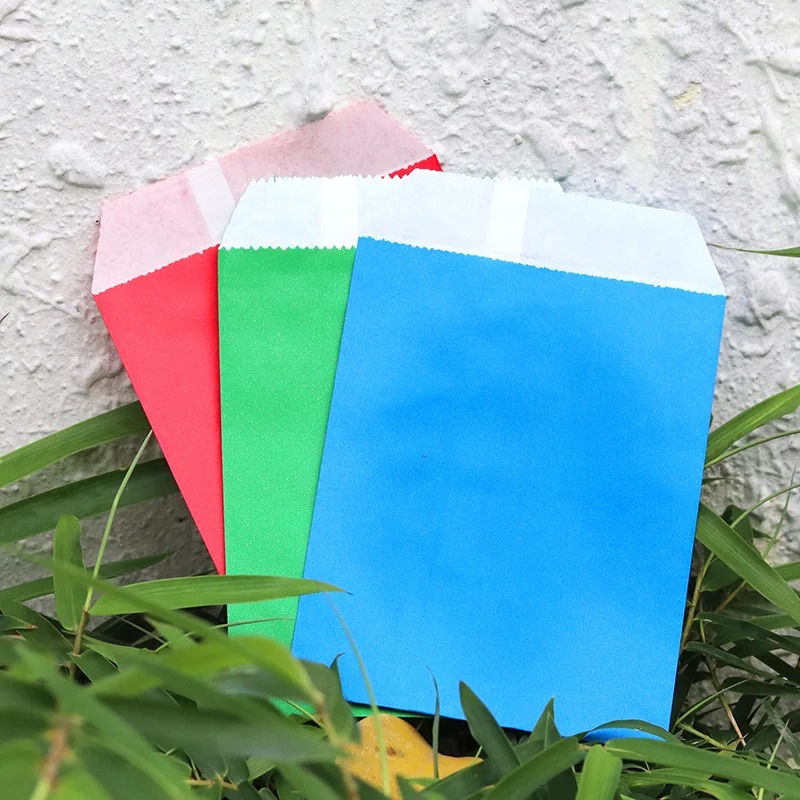 50/100pcs color Gift Kraft Pap - огляд і ціна Food Snacks For School