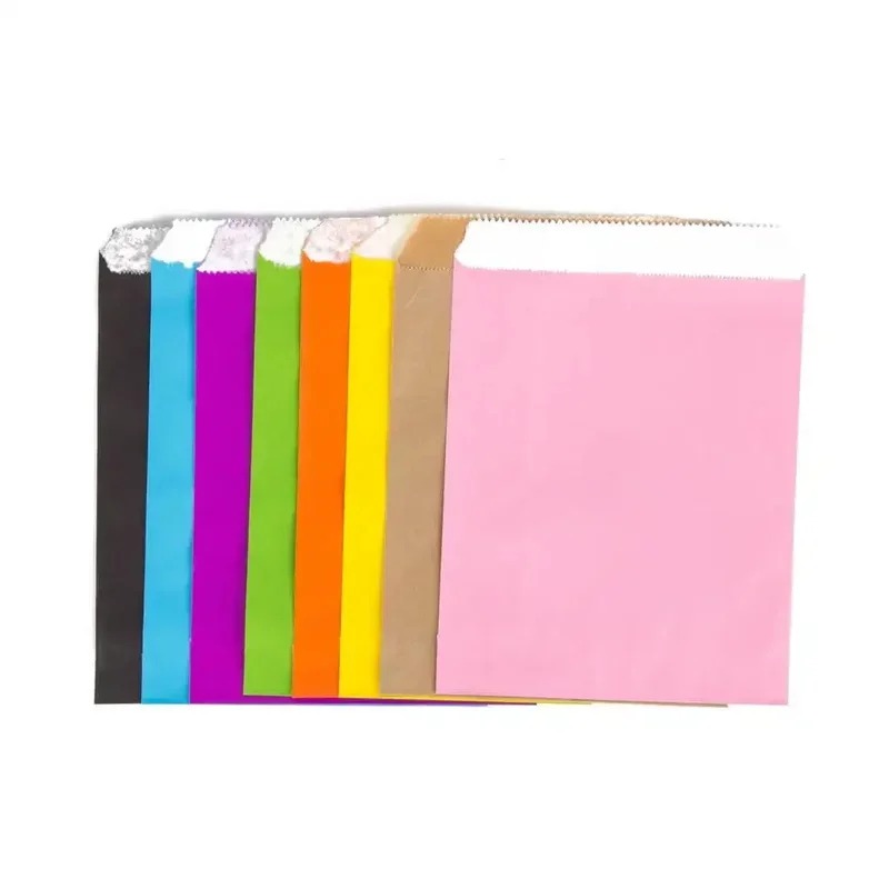50/100pcs color Gift Kraft Pap - огляд і ціна Food Snacks For School
