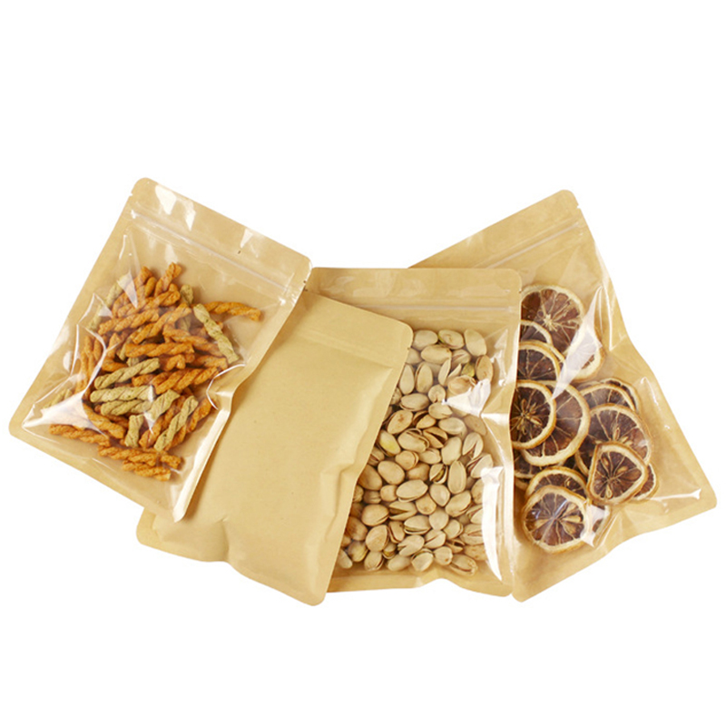 Brown One Side Clear Resealabl - огляд і ціна Food Like Snacks