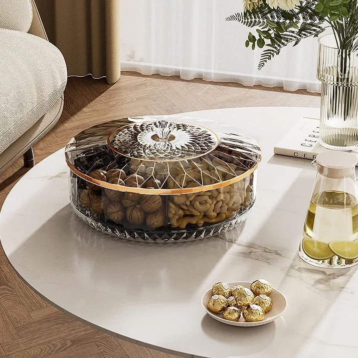 Rotatable Snack Storage Box Fr - огляд і ціна Food Platter Snacks